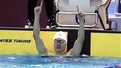 Hưng Nguyên phá kỷ lục quốc gia, 'mở hàng' vàng cho bơi lội Việt Nam ở SEA Games 2023